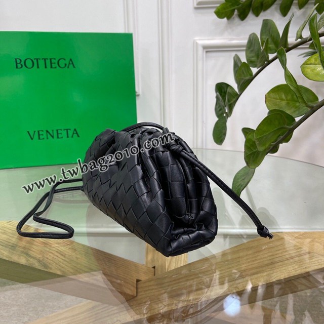 Bottega veneta高端女包 98061 寶緹嘉升級版小號編織雲朵包 BV經典款純手工編織羔羊皮女包  gxz1164